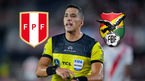 Yael Falcón Pérez, árbitro de Perú vs. Bolivia.