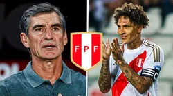 Óscar Ibáñez y Paolo Guerrero con Perú.