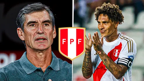 Óscar Ibáñez y Paolo Guerrero con Perú.