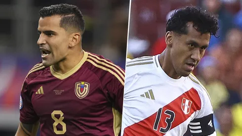 Venezuela y Perú se enfrentan por las Eliminatorias Sudamericanas.