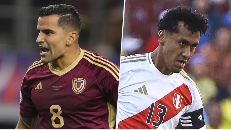 Venezuela y Perú se enfrentan por las Eliminatorias Sudamericanas.