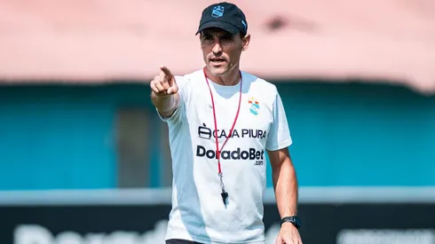 Guillermo Farré en el entrenamiento.