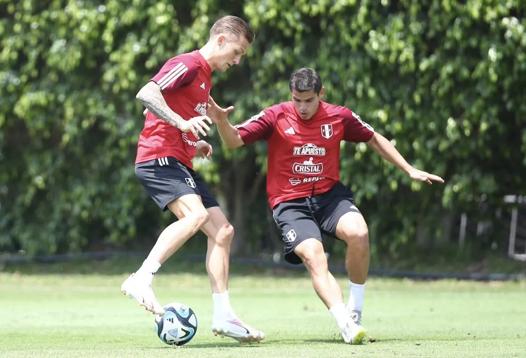 Oliver Sonne en un entrenamiento. (Foto: FPF).