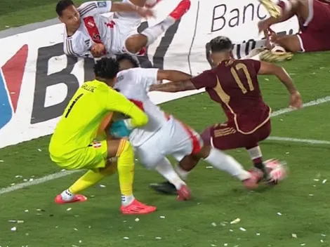 ¡Polémica! El increíble penal que le cobraron a Perú y derivó en el 1-0 de Venezuela