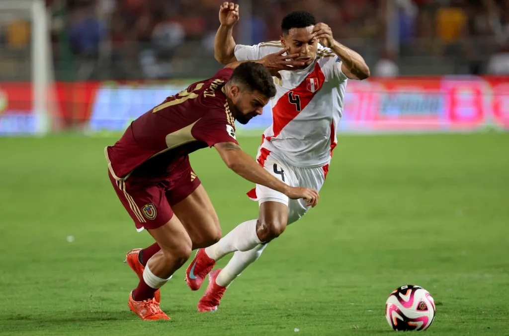 Venezuela vs. Perú en Maturín.  (Photo by Edilzon Gamez/Getty Images)