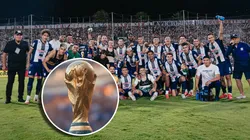 Alianza Lima celebrando.