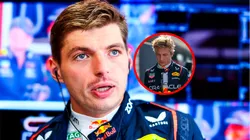 Max Verstappen y Liam Lawson.