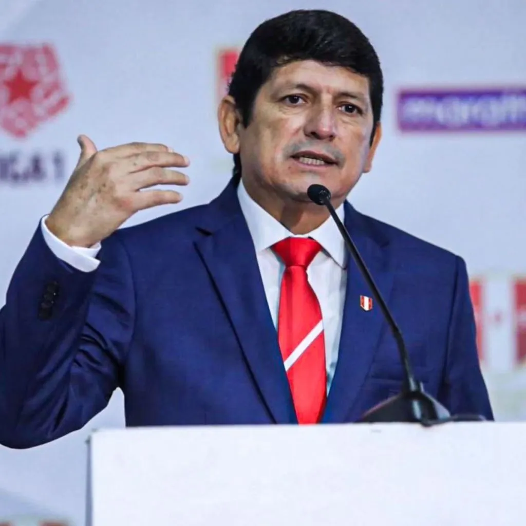 Agustín Lozano en un seminario dentro de Videna. (Foto: FPF).