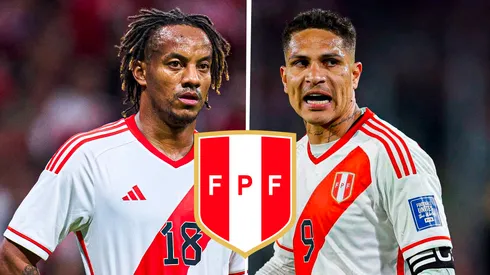 André Carrillo y Paolo Guerrero.