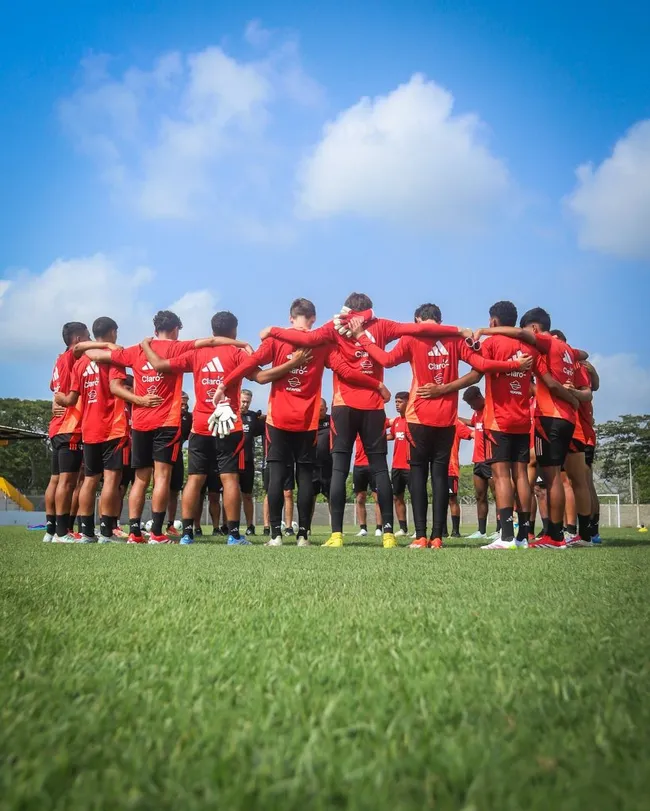 Selecció Peruana lista para competir. (Foto: FPF).