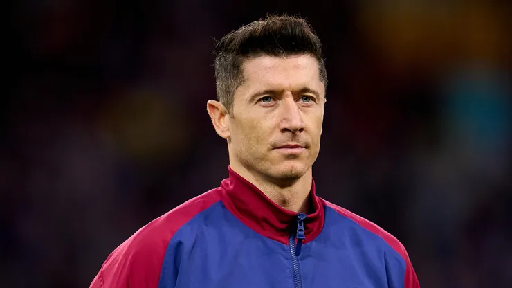 Robert Lewandowski, delantero de Barcelona.
