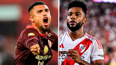 Universitario vs. River Plate.