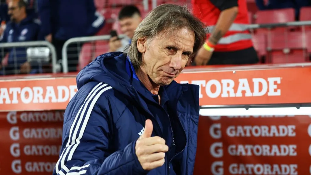 Ricardo Gareca, entrenador de la Selección Chilena (Getty Images).
