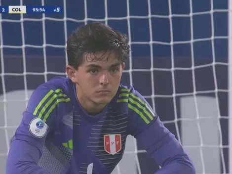 La Selección Peruana perdió ante Colombia en el Sudamericano Sub 17