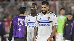 Luis Advíncula y Milton Giménez.