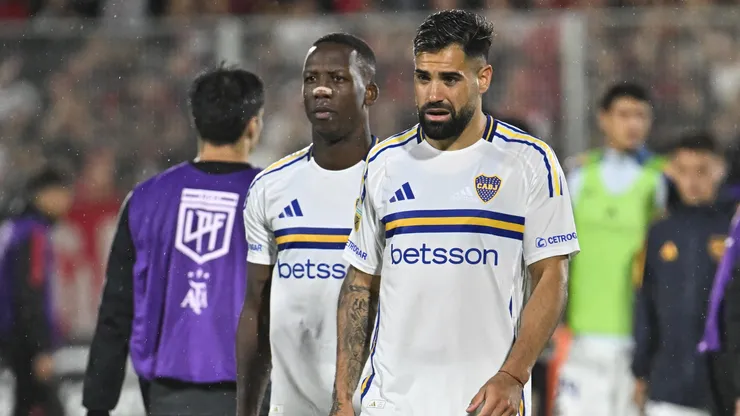 Luis Advíncula y Milton Giménez.