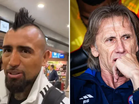 La sorpresiva reacción de Arturo Vidal tras confirmarse continuidad de Ricardo Gareca en Chile