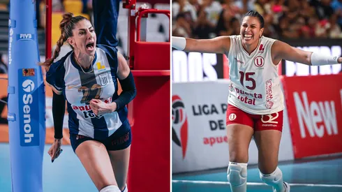 Alianza Lima vs. Universitario por la Liga Nacional de Vóley.