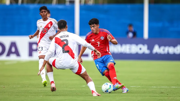 Perú vs. Chile Sudamericano Sub 17.