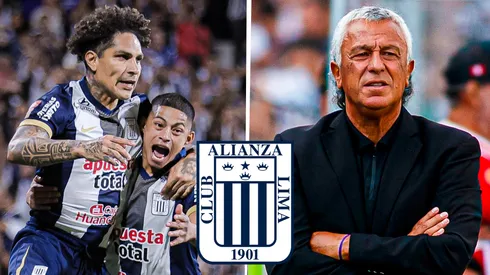 Paolo Guerrero, Kevin Quevedo y Néstor Gorosito.