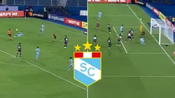 Ramiro Vaca anotó un golazo ante Cerro Porteño.