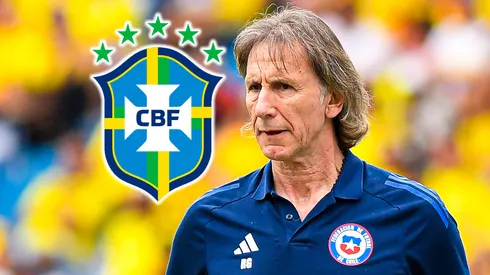 Ricardo Gareca y la Selección de Brasil.