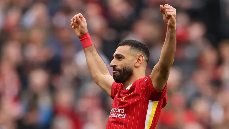 Salah, hombre clave en el Liverpool.