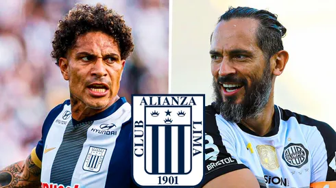 Paolo Guerrero y Roque Santa Cruz.