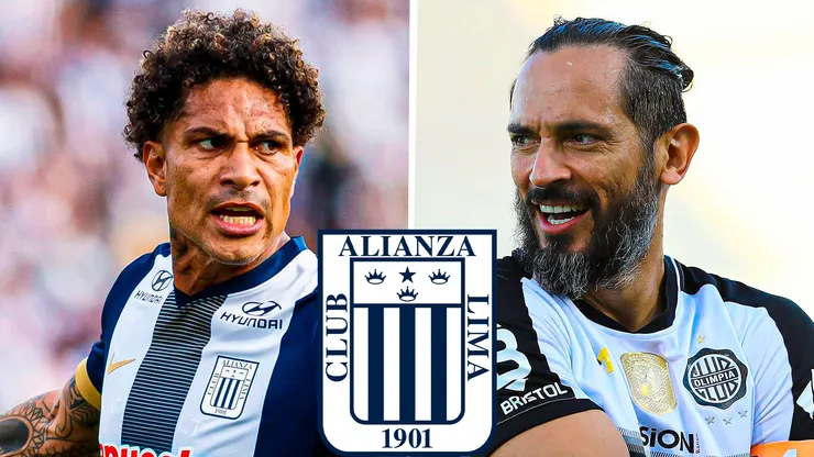 Paolo Guerrero y Roque Santa Cruz.