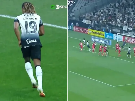 Gran asistencia de André Carrillo en Copa Sudamericana