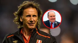 Ricardo Gareca y Rafael López Aliaga.