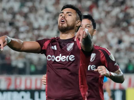 ¿Universitario reclama a CONMEBOL? Autor del gol de River rompió el reglamento y el árbitro no se dio cuenta