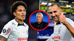 Paolo Guerrero y Hernán Barcos se disputan el puesto de 9 para el clásico.