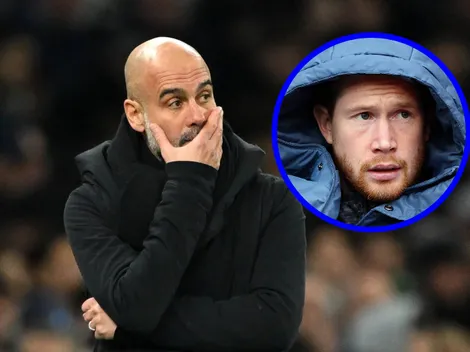 Así reaccionó Guardiola ante la salida de Kevin de Bruyne del City