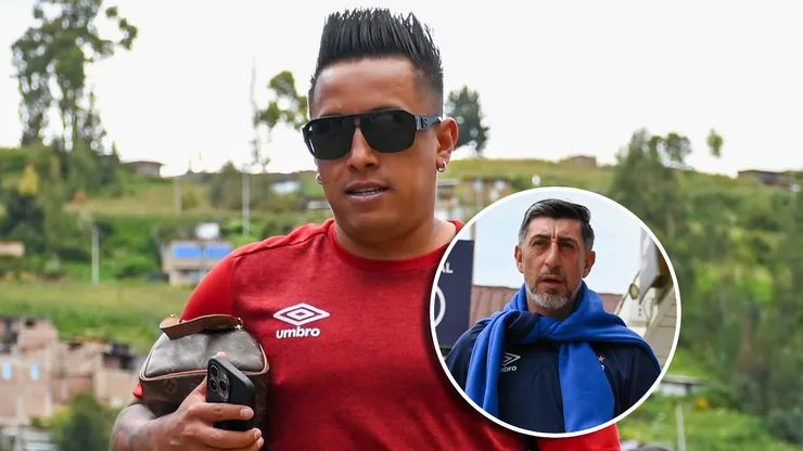 Christian Cueva y Christian Díaz.