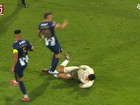 VIDEO: el fuerte pisotón de Lavandeira a Murrugarra que provocó su expulsión vía VAR