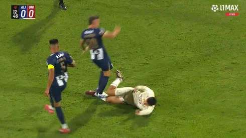 El pisotón de Lavandeira a Murrugarra.