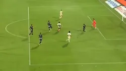 Gol claro que Alex Valera falló.