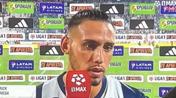 Erick Noriega habló tras el partido.
