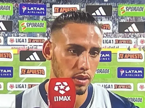 Erick Noriega y sus fuertes declaraciones tras el empate agónico de la U: "con bastante rabia"