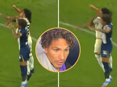 Paolo Guerrero se quejó y dejó insólita explicación sobre su codazo a Williams Riveros