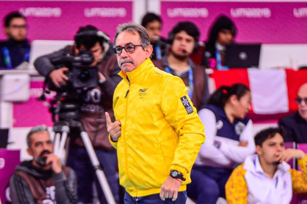 Antonio Rizola durante su paso por la Selección de Colombia.