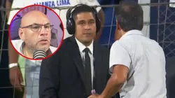 Mr. Peet se mostró en contra de que Gustavo Peralta le pusiera el micro a Fabián Bustos para emitir su queja en vivo.