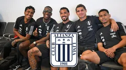 Jugadores de la Selección Peruana.