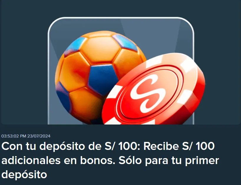 Stake bono de bienvenida