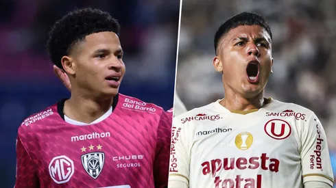 Independiente del Valle vs. Universitario por la Copa Libertadores 2025.