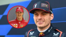Max Verstappen y Michael Schumacher, múltiples campeones del mundo en la Fórmula 1.