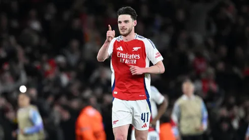 Declan Rice, la figura del partido.