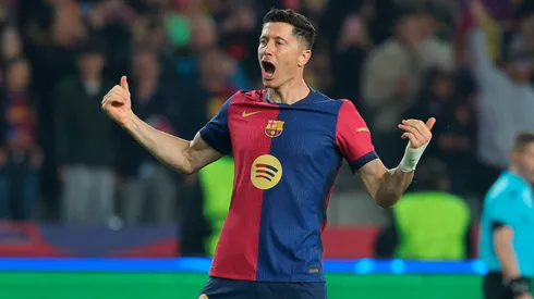Lewandowski marcó un doblete en el Barcelona vs. Dortmund.