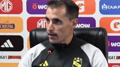 Guillermo Farré, entrenador de Sporting Cristal.